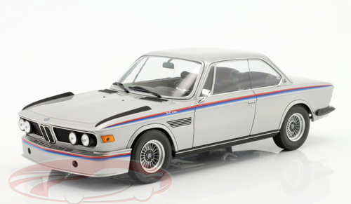 1/18 Minichamps 1973 BMW 3.0 CSL (E9) (Silver) Car Model