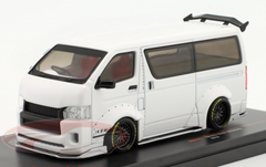 1/43 Ixo 2018 Toyota Hiace Widebody (White) Car Model