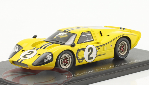 エグゾト 1/18 フォード GT40 Mk IV No.3 1967 1/18 Shelby Collectibles 1967 Ford GT40 MK IV #3 24h LeMans