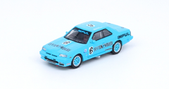 1/64 INNO NISSAN SKYLINE 2000 Turbo RS-X (HR31) #6 "LEYTON HOUSE" JTCC 1987