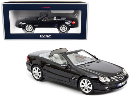 Miniature Revell Mercedes 500 SL Cabriolet - Verte, 1/18, Sans Boîte (occasion)