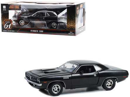 1/18 Highway 61 John Wick Chapter 4 (2023 Movie) 1971 Plymouth Hemi Cuda  Diecast Car Model