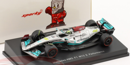 Spark Mercedes F1 2022年モデル 1/43 1/43 Spark 2022 Formula 1 Brazilian GP Winner George Russell