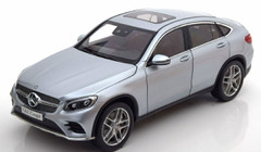 1/18 Dealer Edition Mercedes-Benz Mercedes MB GLC Coupe (Silver) Diecast Car Model