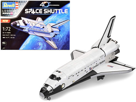 Space Shuttle Scale Model Reference Level 5 Model Kit NASA Space Shuttle 40th Anniversary 1/72 Scale Model ...