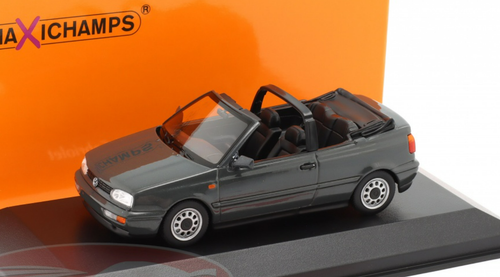 1/43 Minichamps 1997 Volkswagen VW Golf III Convertible (Grey Metallic ...