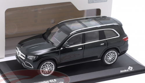 1/43 Solido Mercedes-Benz GLS (X167) (Dark Green with AMG Rims) Diecast Car  Model 