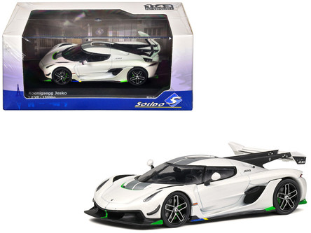 1/43 Solido 2021 Koenigsegg Jesko 5.0 V8 1599HP (Pearl White
