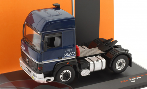 ジュリア 1/43 Ixo 1986 Renault R420 SZM (Dark Blue Metallic) Car