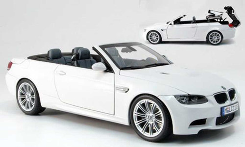RARE 1/18 Kyosho BMW E93 M3 Convertible (White) Diecast Car Model