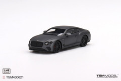 1/43 TSM Model 2022 Bentley Continental GT Speed (Anthracite Satin Grey) Resin Car Model