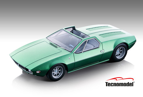 1/18 Tecnomodel De Tomaso Mangusta Spyder 1966 Metallic Green