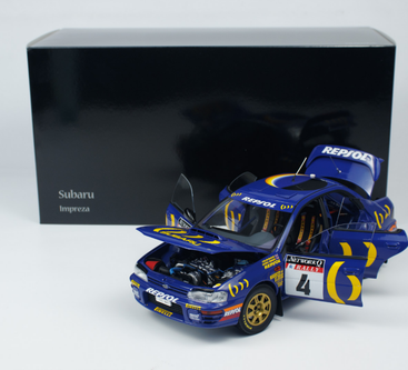 1/18 Kyosho 1994 #4 Subaru Impreza RAC Winner Drivers Colin McRae