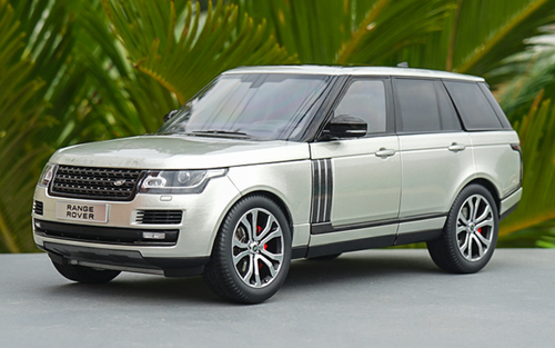 Range Rover Champagane Color 1/18 LCD 2018-2021 Land Rover Range Rover 4th Generation (Champagne ...