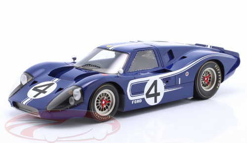 1/18 Spark Ford GT40 Mk IV No.4 24H Le Mans 1967 L. Ruby - D