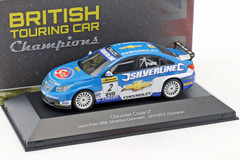 1/43 Atlas 2010 Jason Plato Chevrolet Cruze LT #2 BTCC Champion RML Silverline Chevrolet Jason Plato Car Model