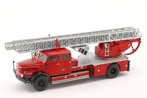 1/43 Altaya Krupp DL52 Metz Fire Department with Turntable Ladder