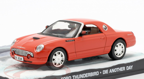 ミニチャンプス 1/43 die another day 007 ボンドカー 1/43 Ixo Ford Thunderbird Car James Bond Movie Die Another Day