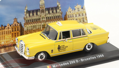 1/43 Altaya 1966 Mercedes-Benz 200 D Taxi Brussels Car Model