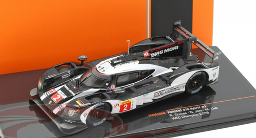 1/43 Ixo 2016 Porsche 919 Hybrid #2 WEC Champion Porsche Team
