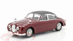 1/43 Cararama Jaguar MK II TV Series Inspector Morse (1987-2000) (Dark Red) Car Model