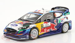 1/18 Ixo 2021 Ford Fiesta WRC #16 5th Rallye Croatia M-Sport Ford WRT Adrien Fourmaux, Renaud Jamoul Car Model