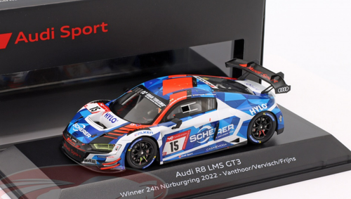 1/43 Spark 2022 Audi R8 LMS GT3 Audi Sport Team Phönix #15 Winner 24h  Nürburgring Car Model