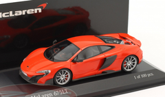 1/43 Minichamps McLaren 675LT (Delta Red) Car Model