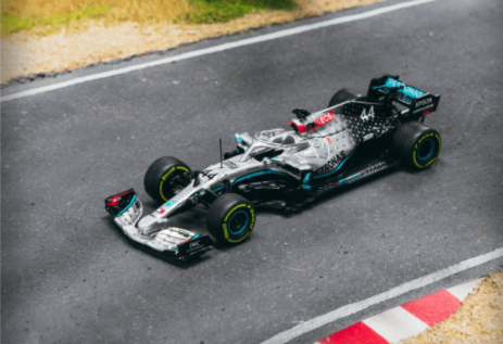1/64 Tarmac Works Mercedes-AMG F1 W11 EQ Performance Barcelona Pre
