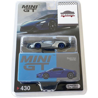 Mini GT 1:64 McLaren Artura Volcano Blue #430 | eBay