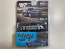 CHASE CAR 1/64 Mini GT Bentley Flying Spur (Silver Grey) Diecast Car Model