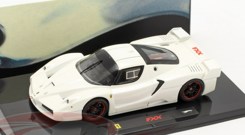 1/43 Hot Wheels Elite Ferrari FXX (White) Car Model - LIVECARMODEL.com