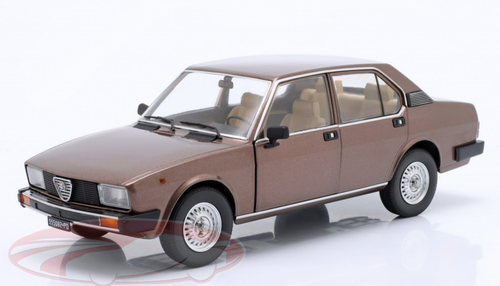 1/18 Mitica 1979 Alfa Romeo Alfetta Berlina 2000 TD (Brown Metallic) Car  Model