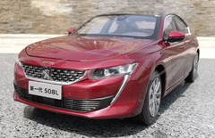 1/18 Dealer Edition 2019 Peugeot 508 508L (Red) Diecast Car Model