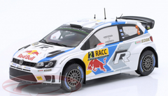 1/24 Ixo 2014 Volkswagen VW Polo WRC #2 Rally Catalunya Volkswagen Motorsport Jari-Matti Latvala, Miikka Anttila Car Model