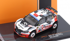 1/43 Ixo 2022 Skoda Fabia Rally2 #3 winner rally Poland Team Orlen Mikołaj Marczyk, Szymon Gospodarczyk Car Model