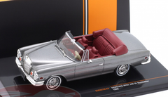 1/43 Ixo 1969 Mercedes-Benz 280 SE (W111) Convertible (Grey Metallic) Car Model