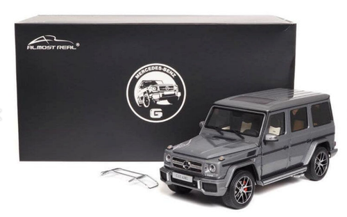 Almost Real メルセデス・ベンツ G65 AMG 1/18 1/18 Almost Real Mercedes-Benz G65 AMG (W463) (Metallic Grey) Car