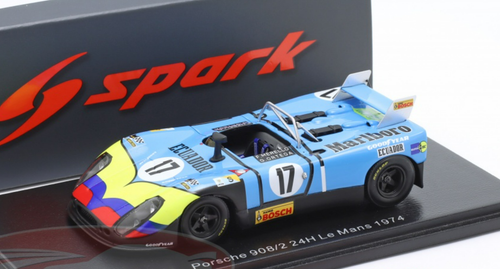 1/43 Spark 1974 Porsche 908/02 #17 24h LeMans Ortega Ecuador
