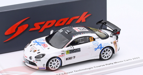 1/43 Spark Alpine A110 Rally RGT No.63 Chazel Technologie Course