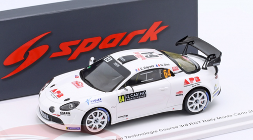 Spark S6858 – Alpine A110 Rally RGT N°60 Chazel – 1/43 (Neuf, Prévente)