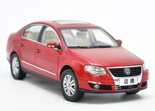 1/18 Dealer Edition B6 and B7 (Typ 3C; 2005–2015) Volkswagen VW Passat / Magotan (Red) Diecast Car Model