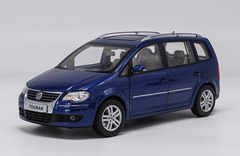 1/18 Dealer Edition First Generation 2009 Volkswagen VW Touran (Blue) Diecast Car Model