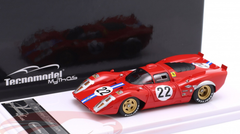 1/43 Tecnomodel Ferrari 312P #22 12h Sebring N.A.R.T. Mike Parkes, Chuck Parsons Car Model