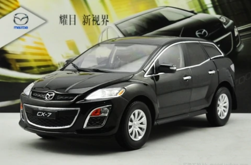 1/18 Dealer Edition Mazda CX-7 CX7 (Black) Diecast Car Model