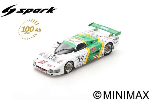 SPICE SE86C N151 24h Le Mans, Lombardi/Sotty/Magnini (1989