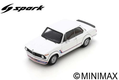 1/43 Spark 1973 BMW 2002 Turbo (White) Car Model - LIVECARMODEL.com