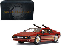 Lotus Esprit Turbo RHD (Right Hand Drive) Red Metallic James Bond 007 "For Your Eyes Only" (1981) Movie Diecast Model Car by Corgi