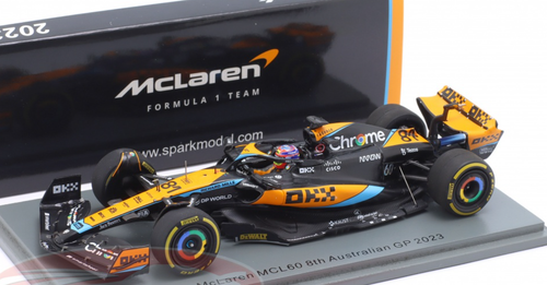 1/43 Spark 2023 Formula 1 McLaren MCL60 No.81 McLaren Oscar Piastri Car  Model