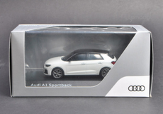 1/43 Dealer Edition Audi A1 Sportback (White) Diecast Car Model